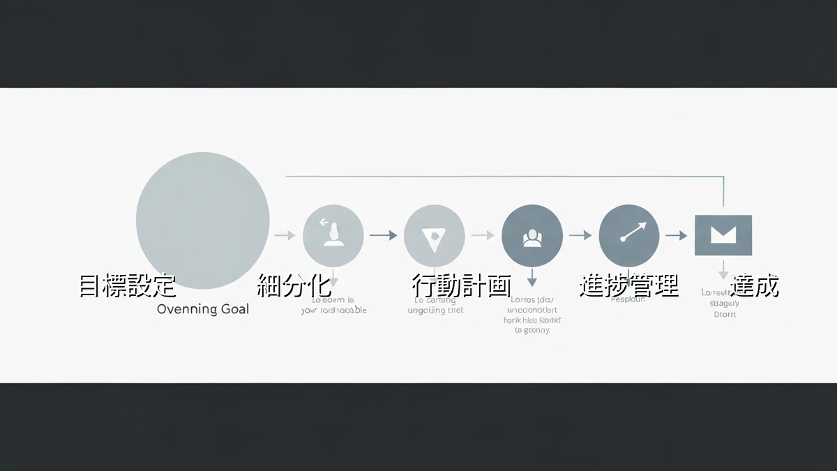 キャリアアップ目標設定：スキルアップの目標を細分化