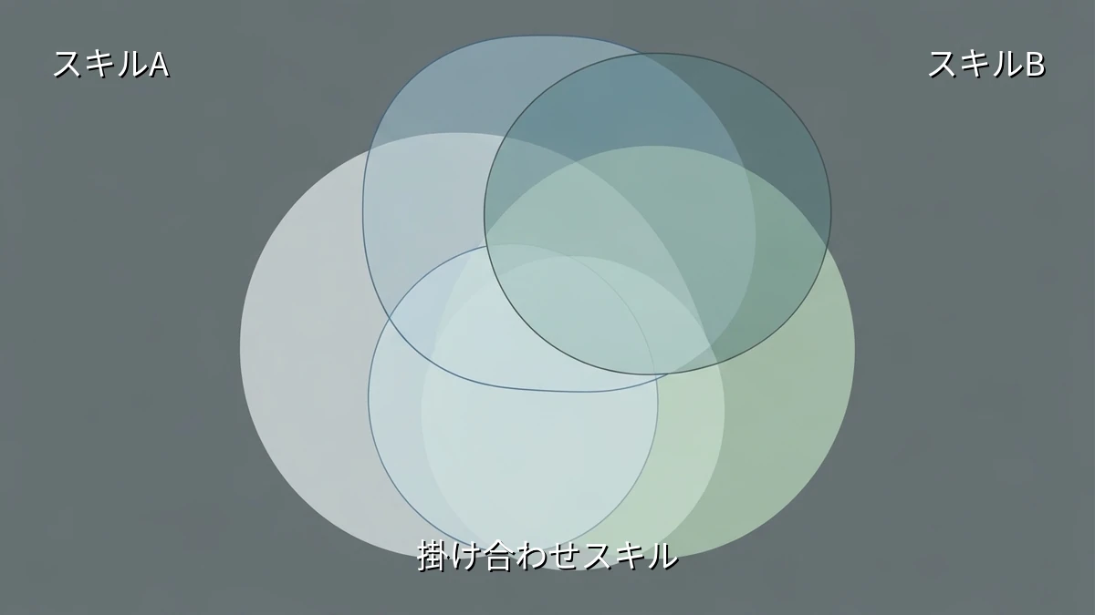 キャリアアップ目標：スキル掛け合わせ戦略