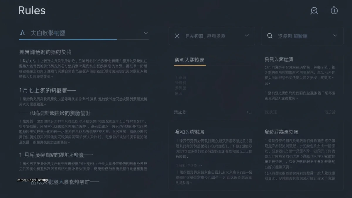 キャリアアップに繋がる目標設定のコツ